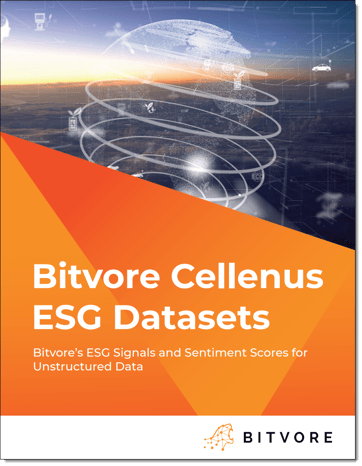 Bitvore Cellenus datasets